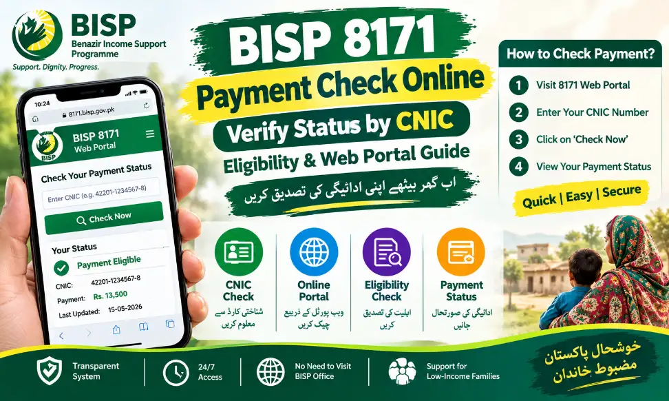 BISP 8171 Payment Check Online 2026