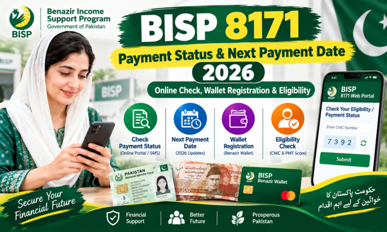 BISP 8171 Payment Status