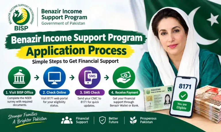 Benazir Income Support Program Application Process