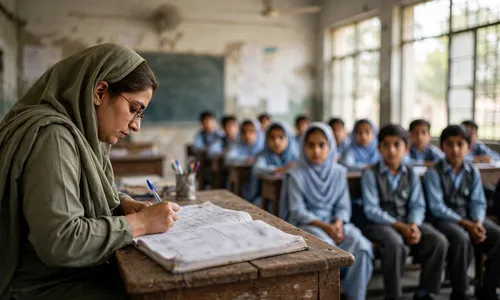 School attendance record for a Taleemi Wazaif stipend